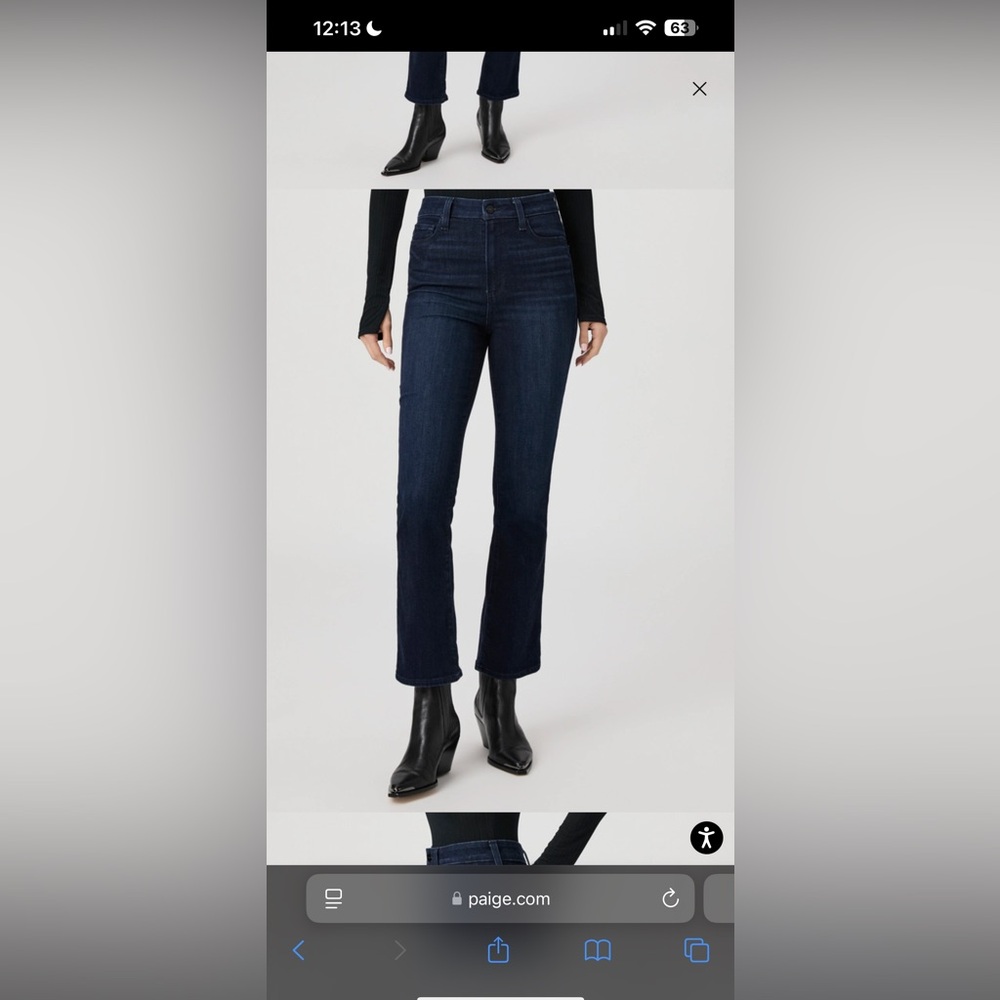 PAIGE denim Claudine flare jean